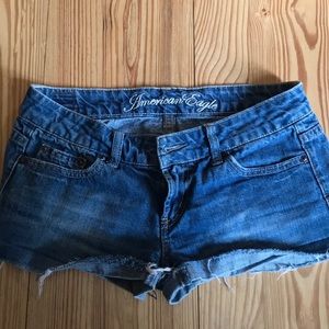 American eagle jean shorts